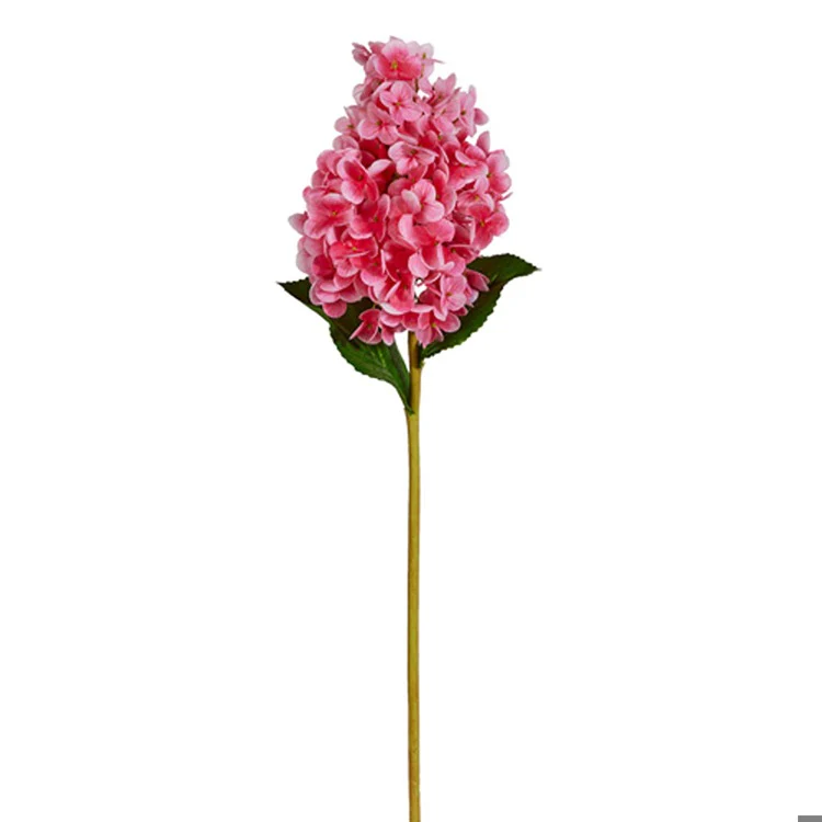 29” Real Touch Hydrangea Stem Hot Pink