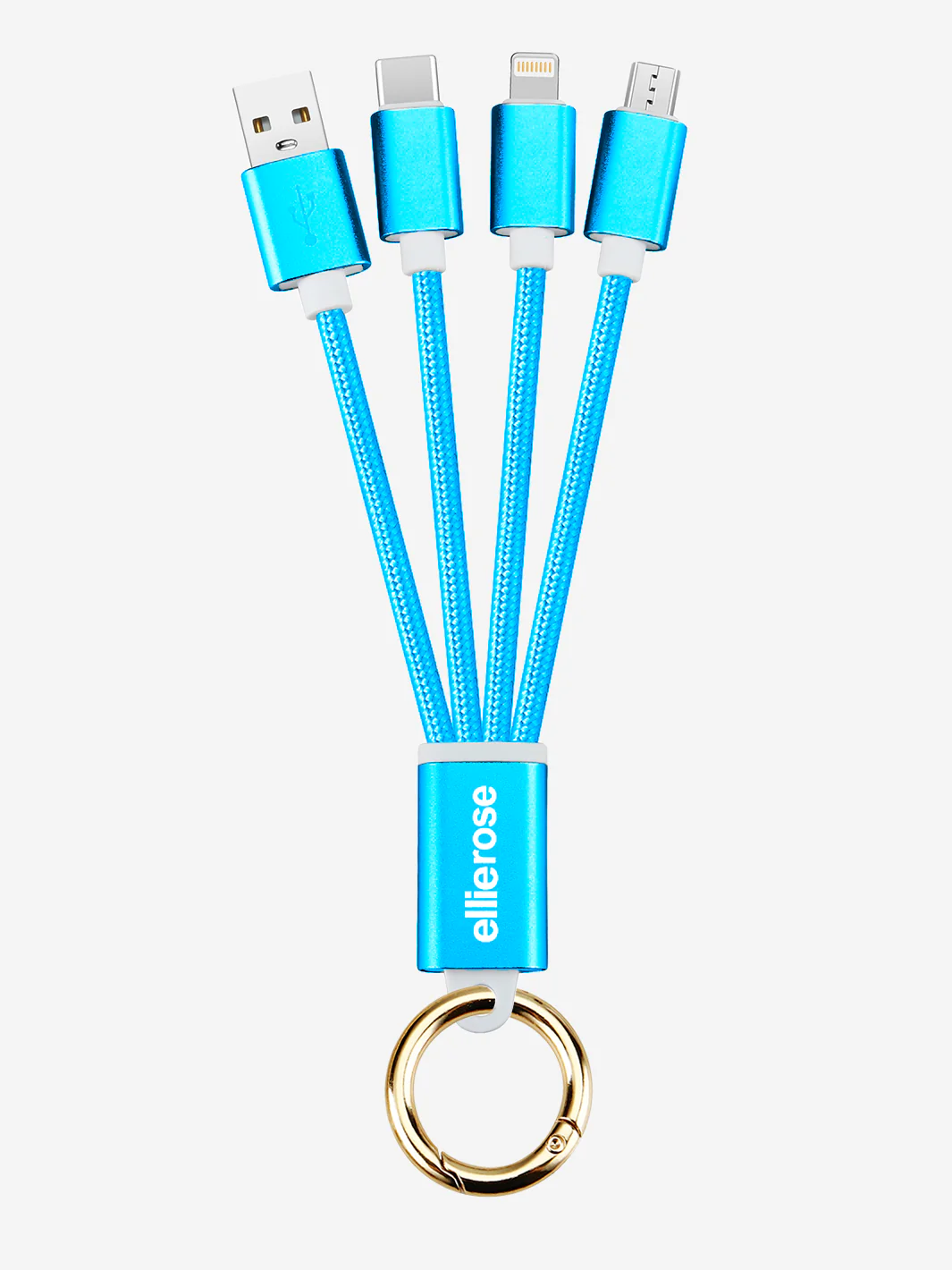 3-in-1 Charging Cable Keychain - Image 7