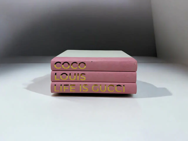 3 Vol Coco Louis Lig on Light Pink / Off-White Covers - Sold as Set - Image 2