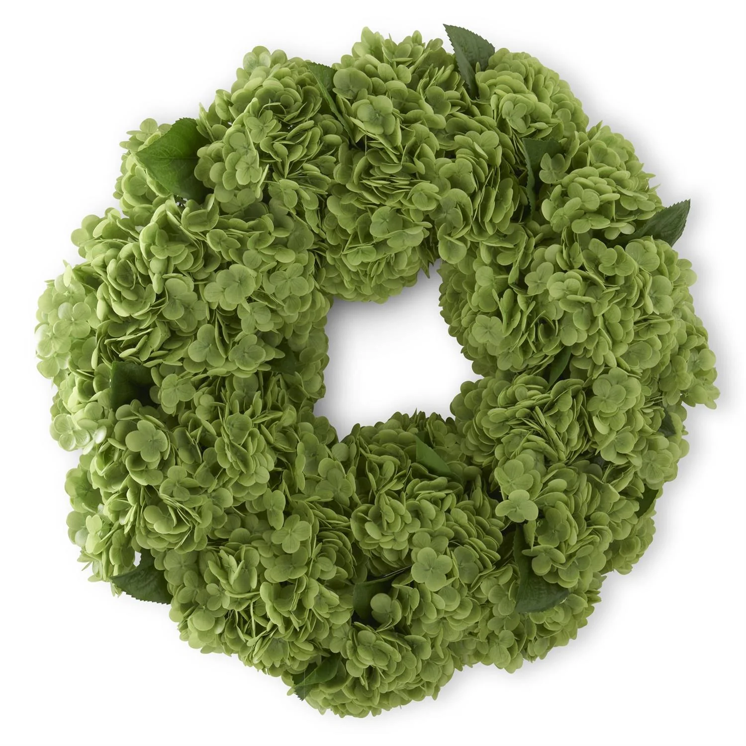 30 Inch Real Touch Hydrangea Wreath - Image 2