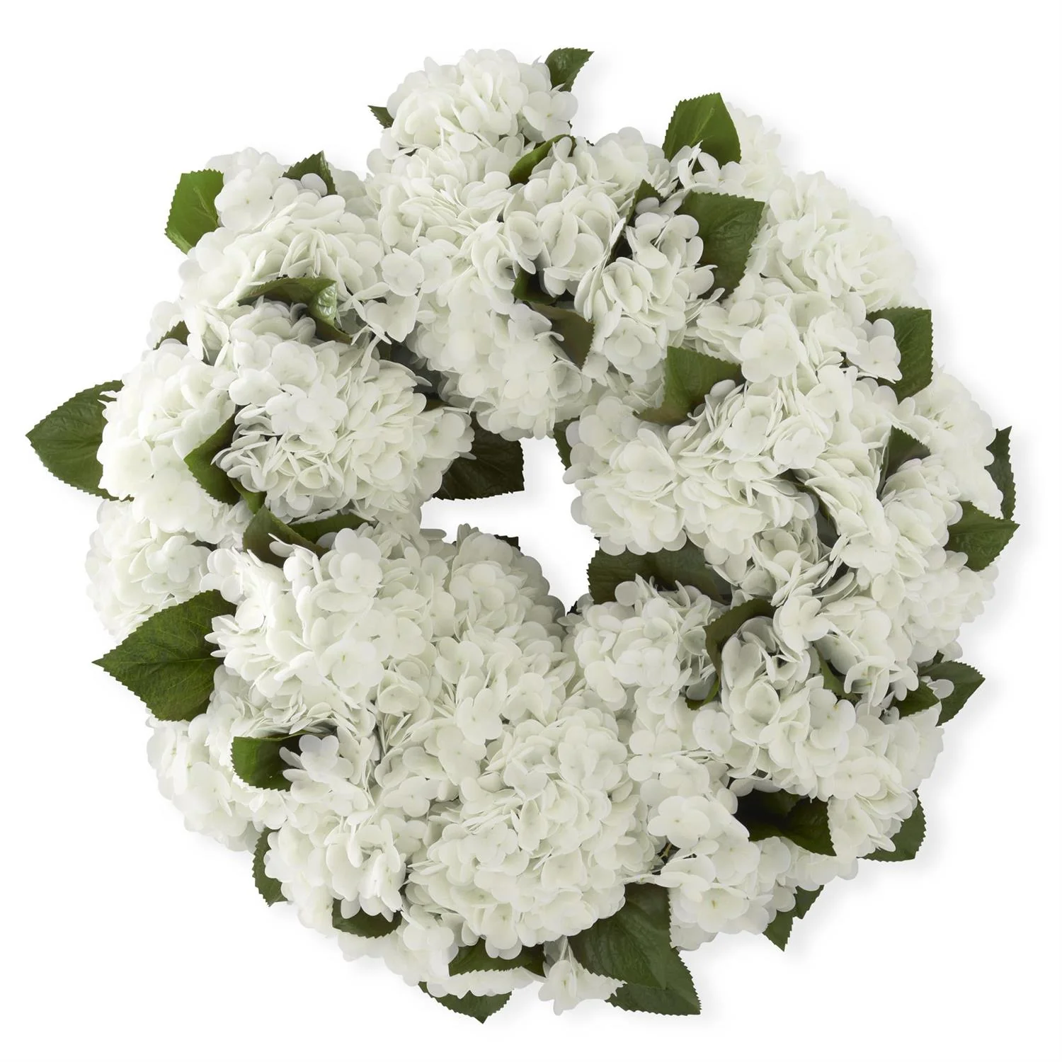 30 Inch Real Touch Hydrangea Wreath - Image 3
