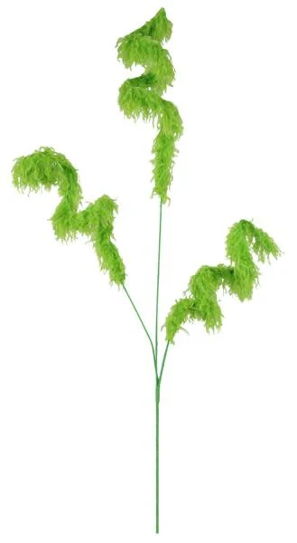 31” Furry Curl Spray Lime Green