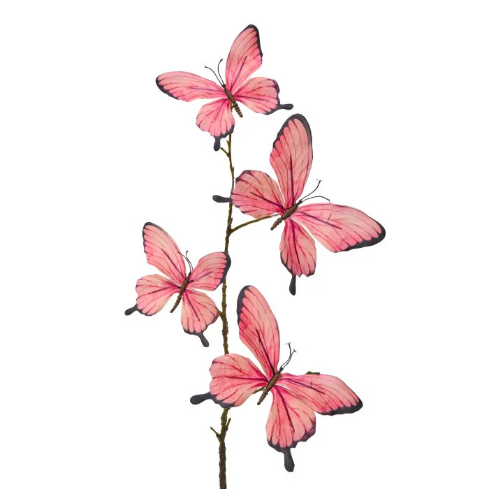 32" Butterfly Spray X4