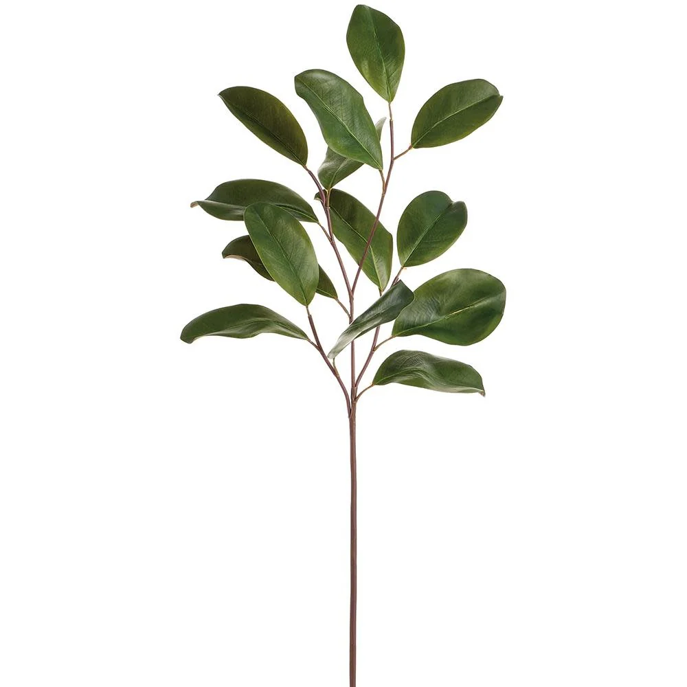 32" Magnolia Leaf Spray Green