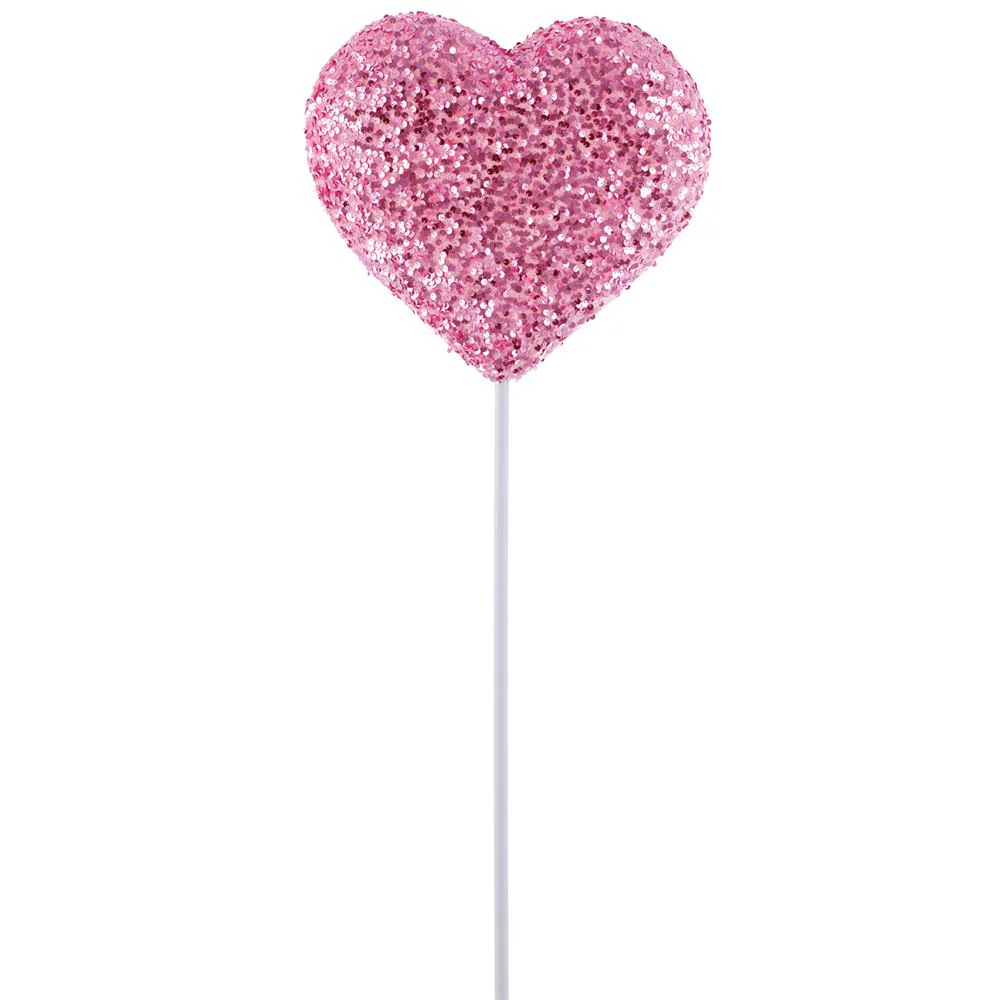 34 Inch Sequin Heart Pick - Image 2