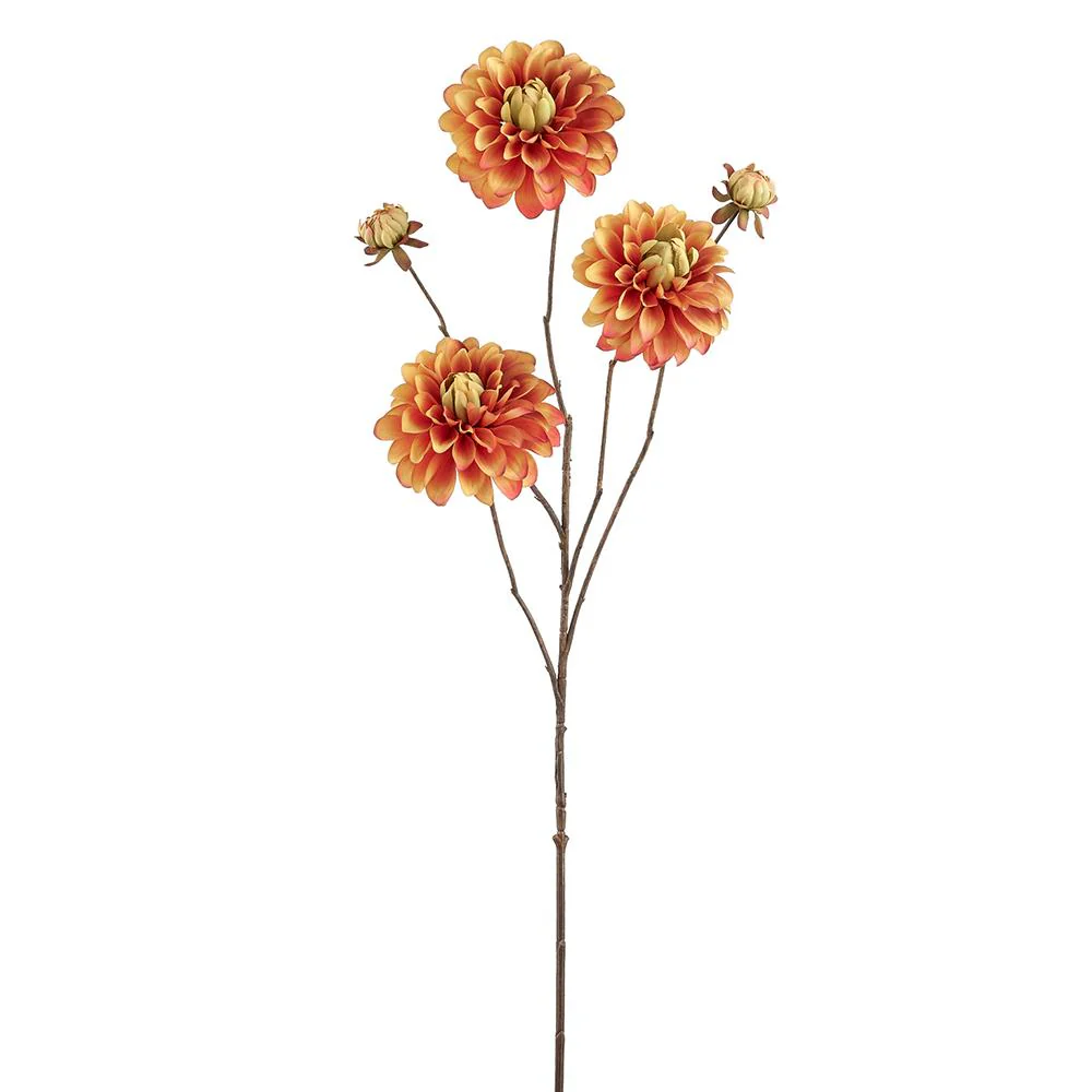 35" Dahlia Spray - Image 2