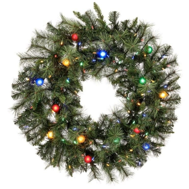 36” LED Twinkle Belgium Wreath 100L+14G40
