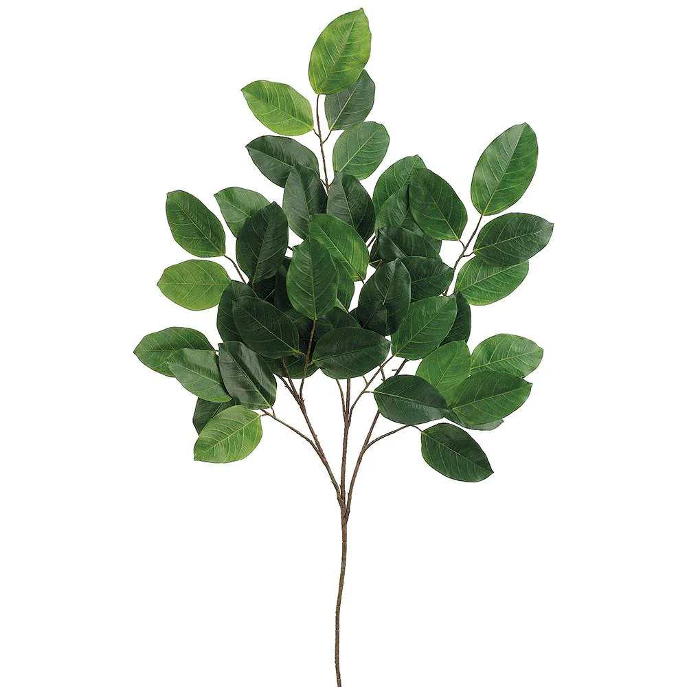 37 Inch Banyon Leaf Spray Two Tone Green