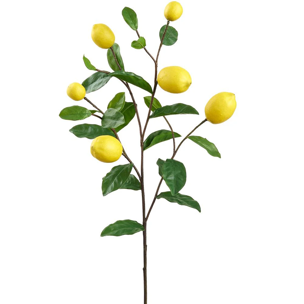 38 Inch Lemon Spray Yellow