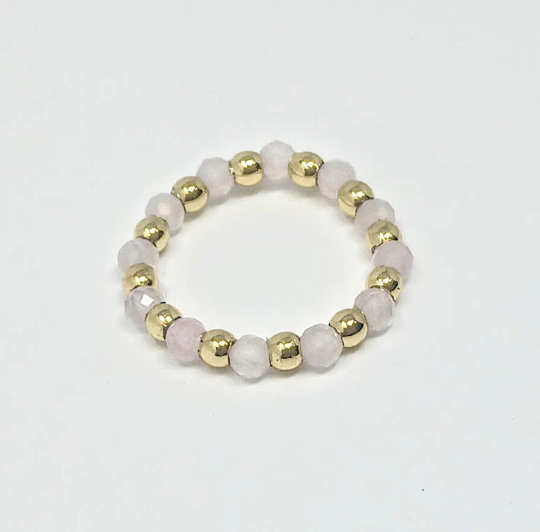 3mm H2O Resistant Gold Ball With Semi-Precious Stones - Image 18