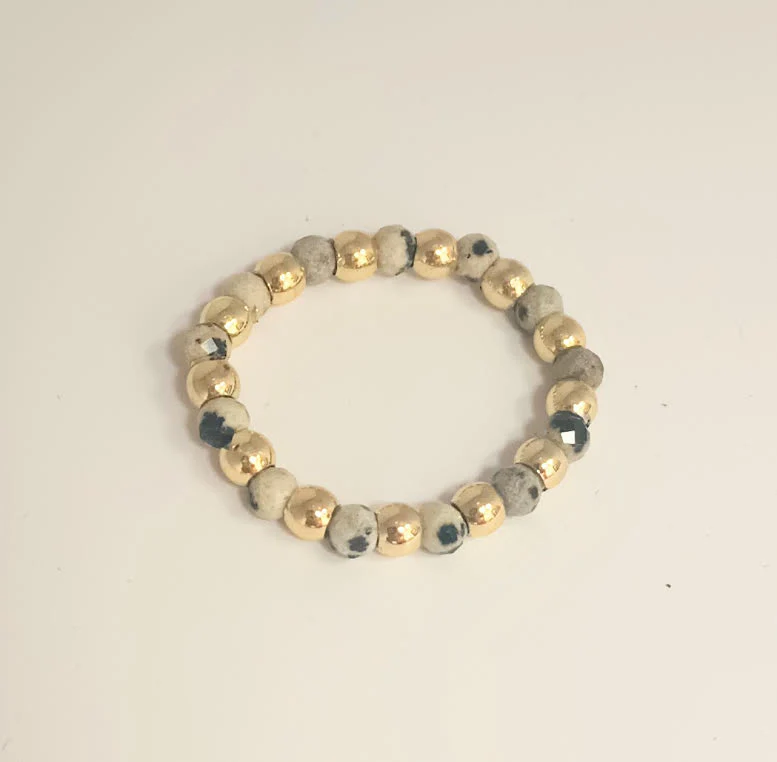 3mm H2O Resistant Gold Ball With Semi-Precious Stones - Image 19