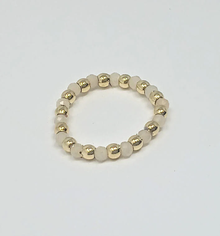 3mm H2O Resistant Gold Ball With Semi-Precious Stones - Image 9