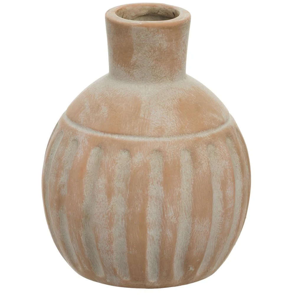 4.5 Inch Terra Cotta Bottle Terra Cotta