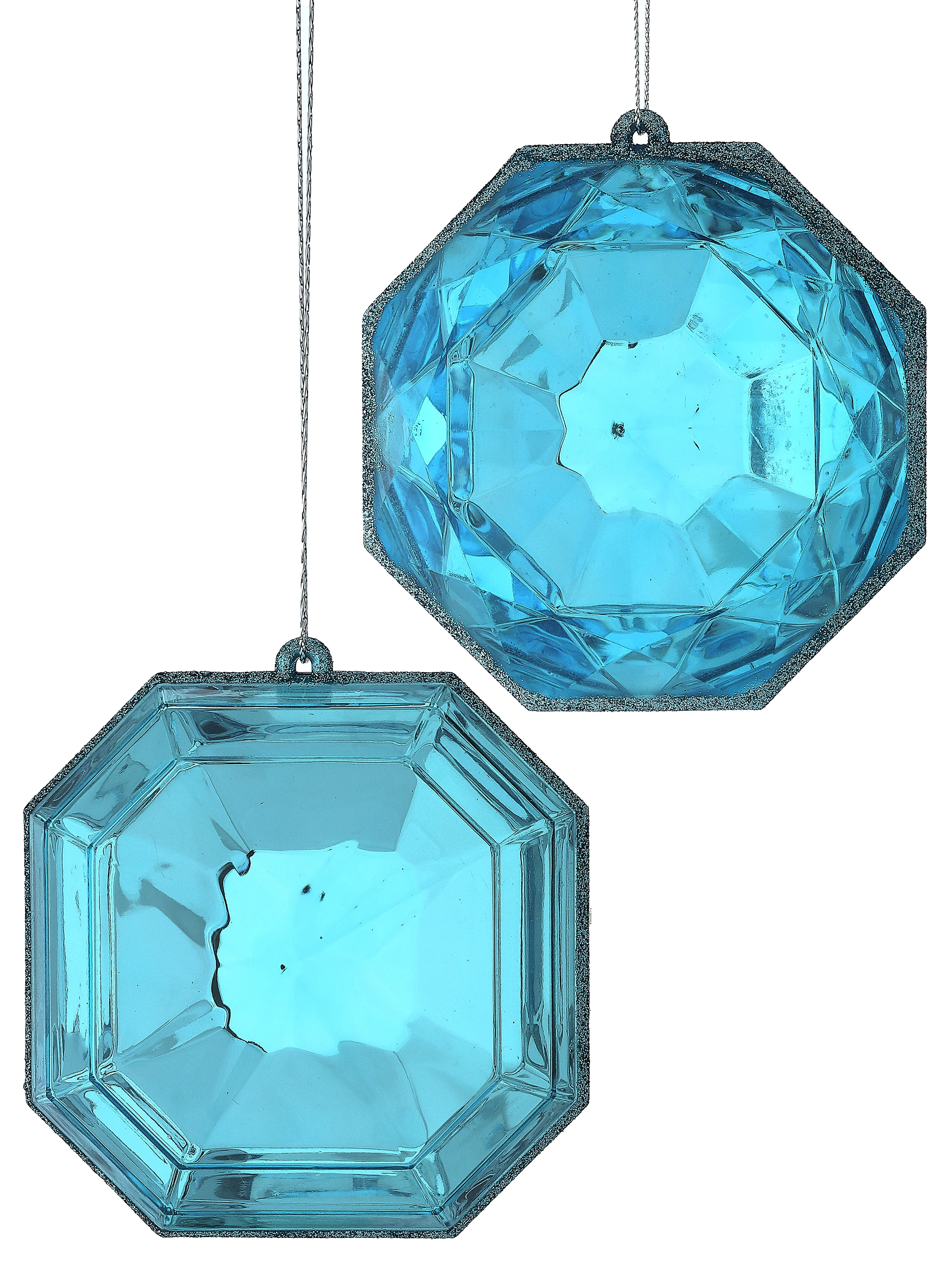 4" Acrylic Precious Gem Ornament - Image 18