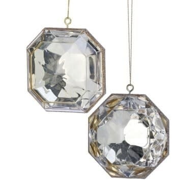 4" Acrylic Precious Gem Ornament - Image 3