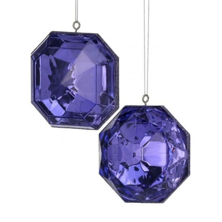 4" Acrylic Precious Gem Ornament - Image 5