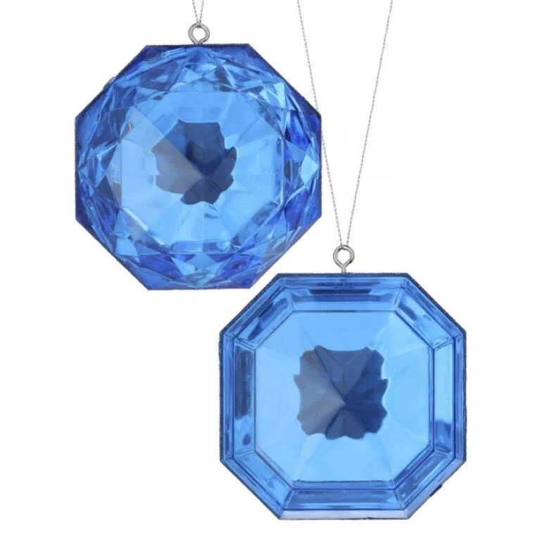 4" Acrylic Precious Gem Ornament - Image 6