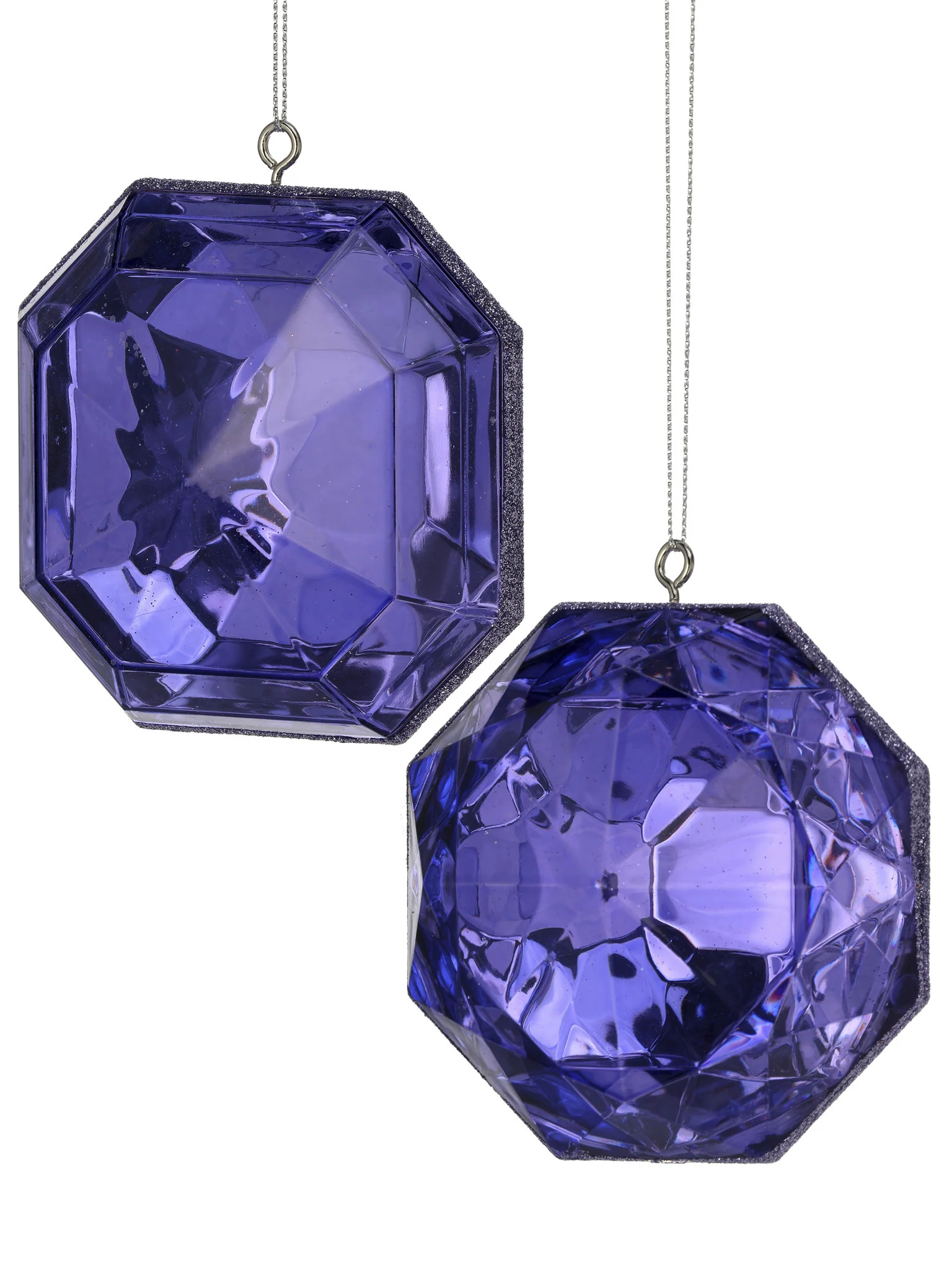 4" Acrylic Precious Gem Ornament - Image 9