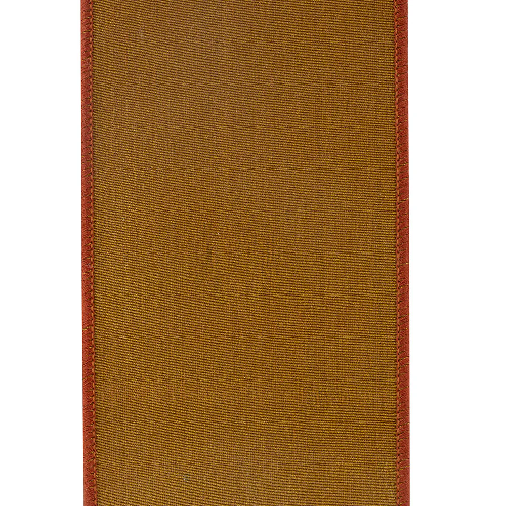 4 inch Corduroy Deluxe Mesh Backed Wired Edge Ribbon - Image 3