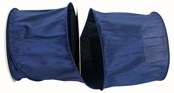 4 Inch Dupioni Supreme Wired Edge Ribbon - Image 4