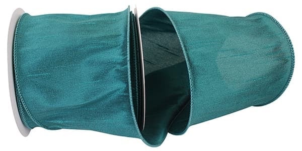 4 Inch Dupioni Supreme Wired Edge Ribbon - Image 6