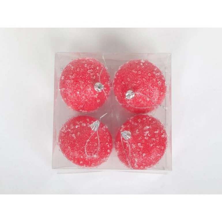 4" Vacuum Plate Matte Sugar Iced Onion Ornament - Sold Individually - Image 2