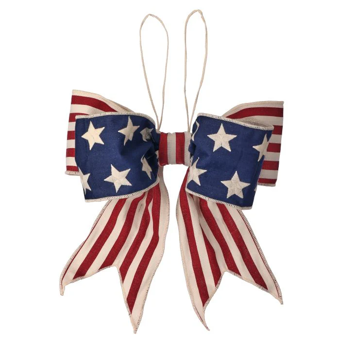 4”X12” Americana Premade Bow
