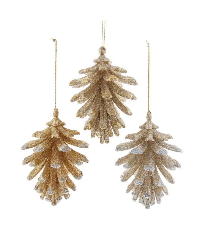 4.1" Pinecone Ornaments - Image 2