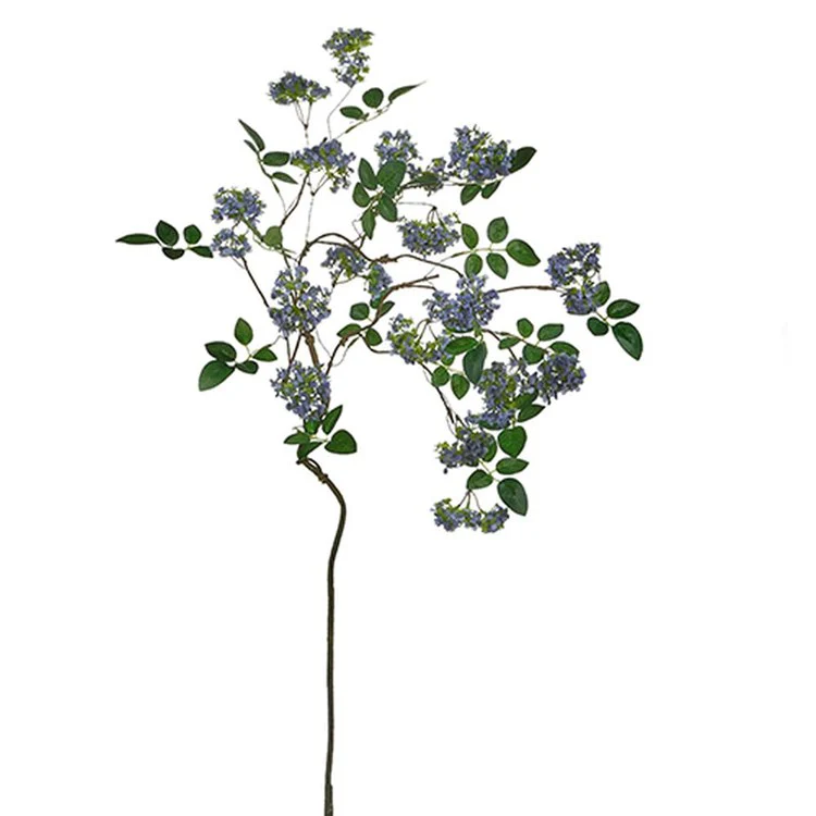 41” Purple Blossom Spray