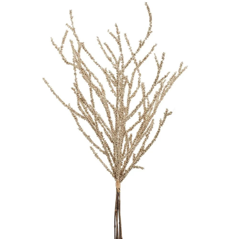 42" Glittered Mini Berry Bundle x6 Gold
