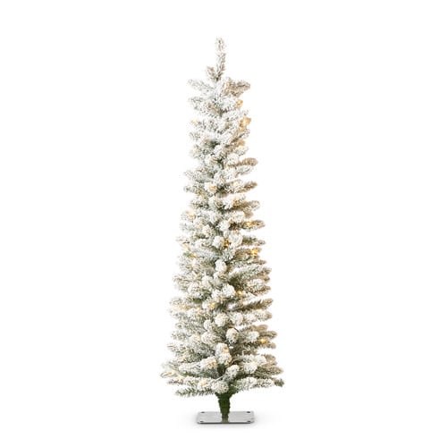 4.5' Snowy Alpine Lighted Tree