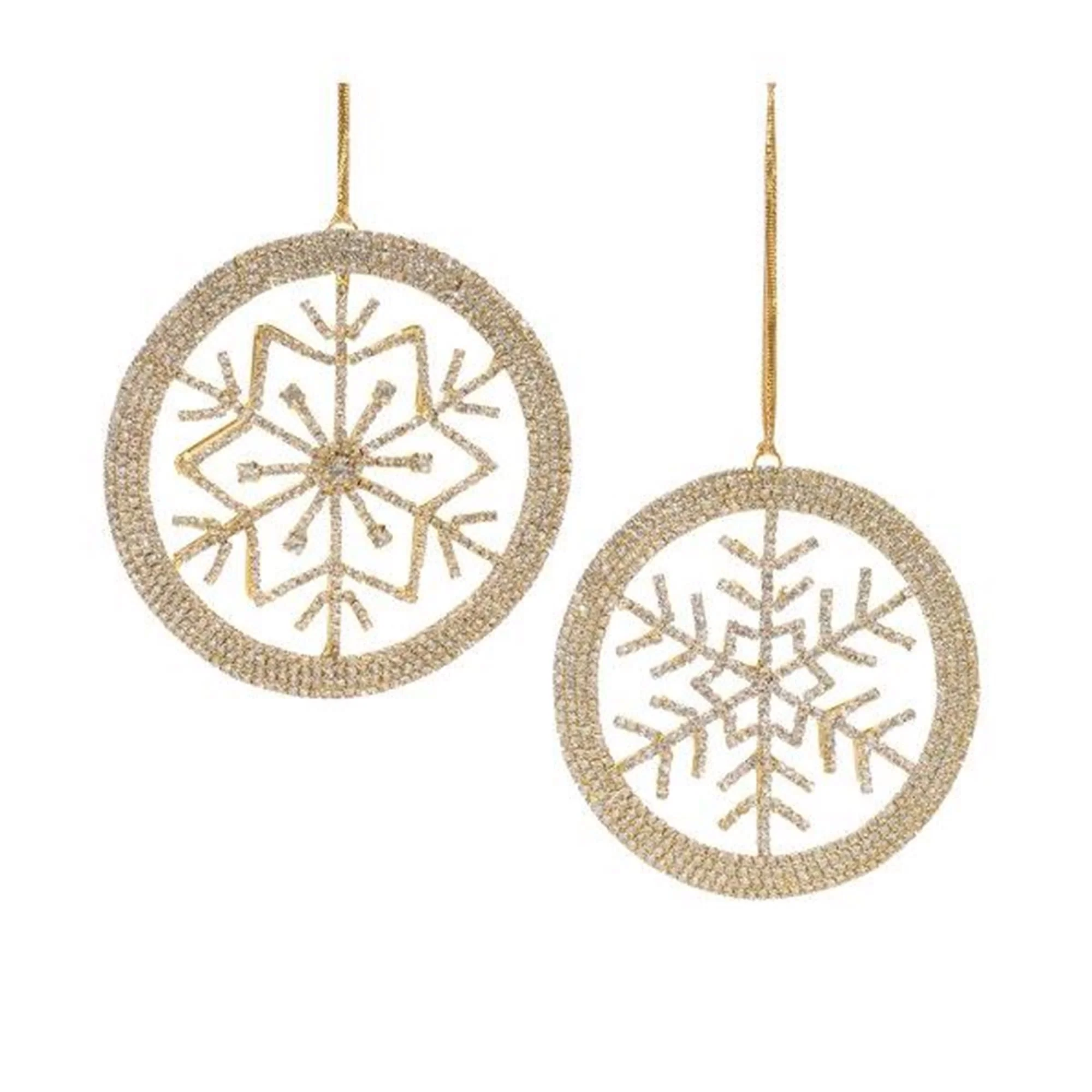 4.5"H Snowflake Ornament