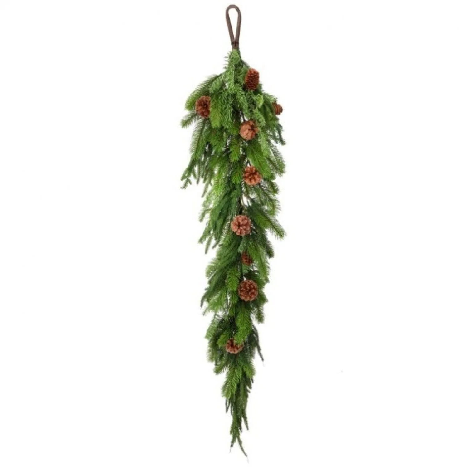 48" Real Touch Norfolk/Spruce/Juniper Garland