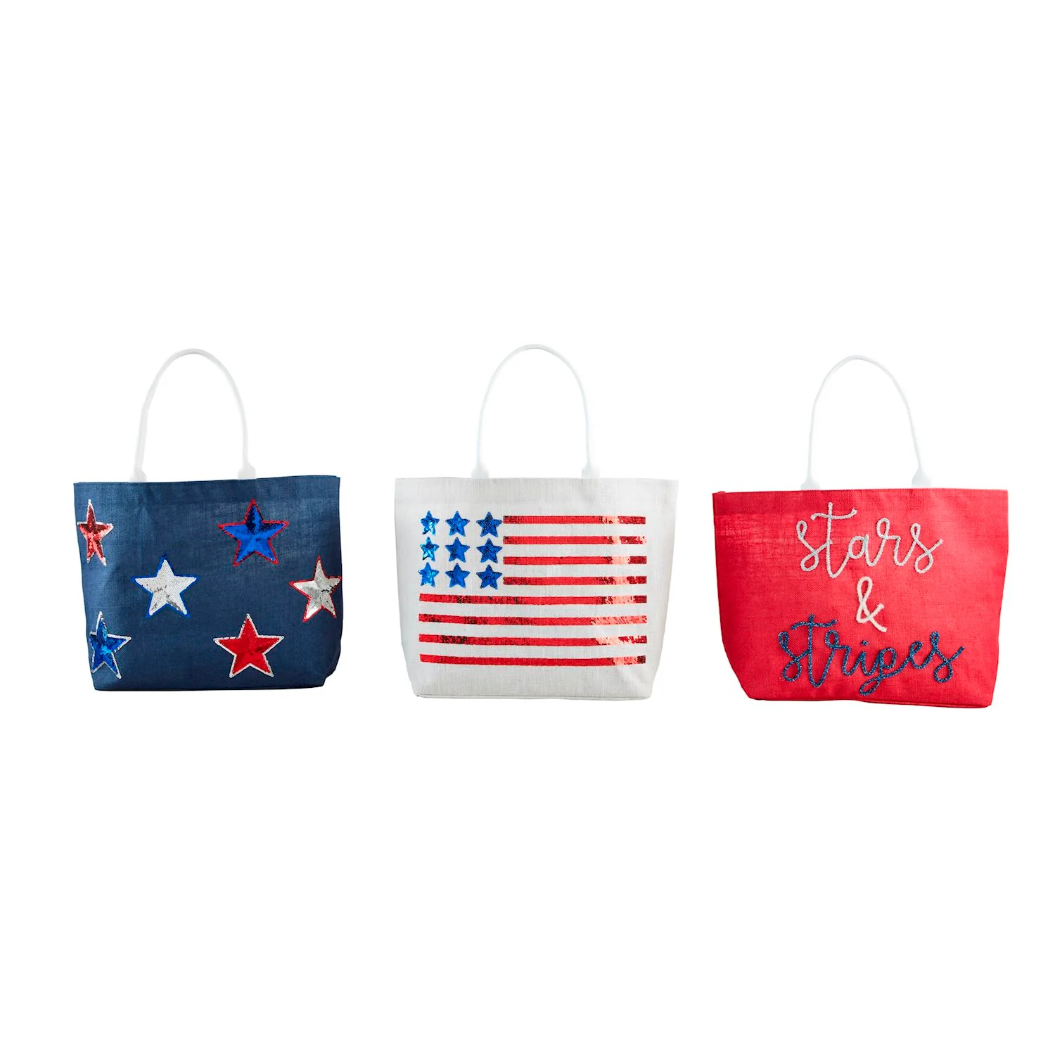 4th Of July Sparkle Tote