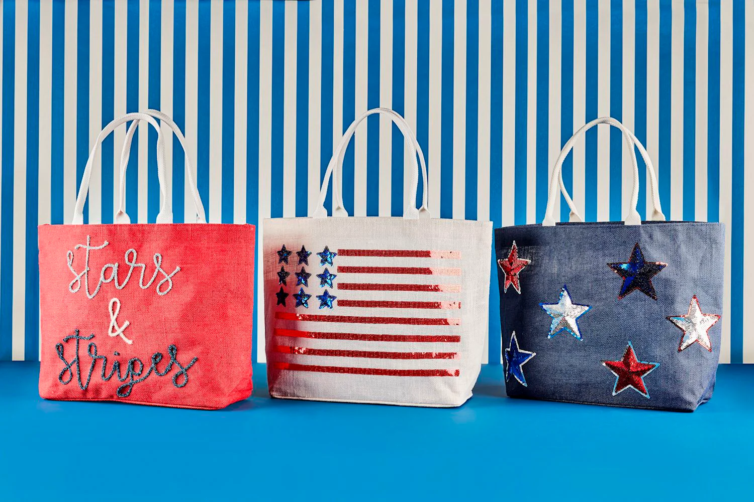 4th Of July Sparkle Tote - Image 2