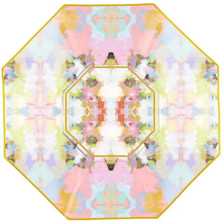 5" Octagonal Decoupage Glass Plate - Image 3