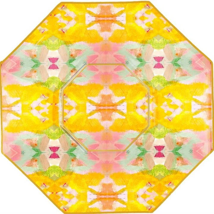 5" Octagonal Decoupage Glass Plate - Image 9