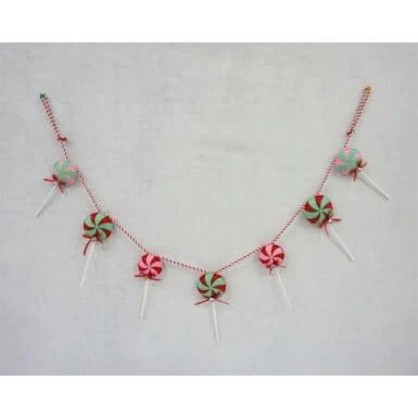 50" Felt Lollipop Garland