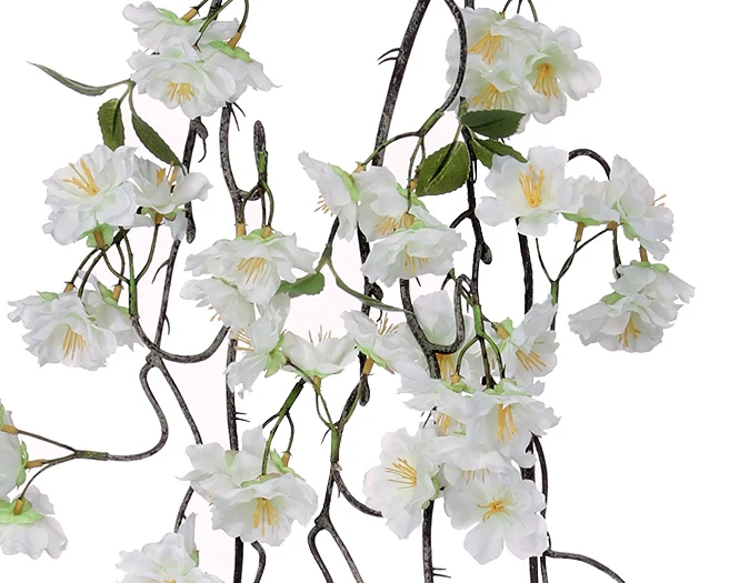 58" Triple Cherry Blossom Garland - Image 2
