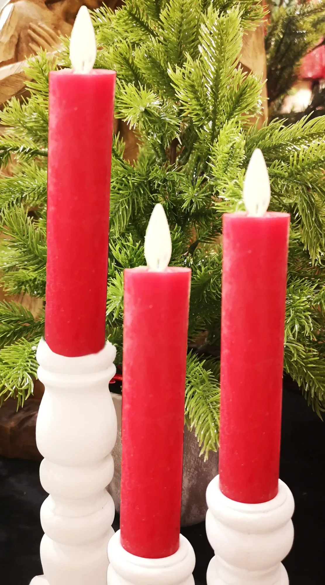 5in Taper 3 Set Candle - Sold as Set - Image 2