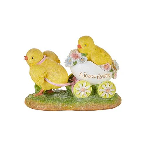 6.5" A Joyful Easter Chicks