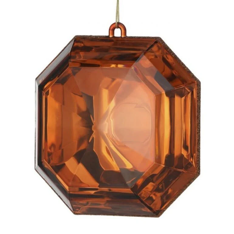 6" Acrylic Square Precious Gem Ornament - Image 13