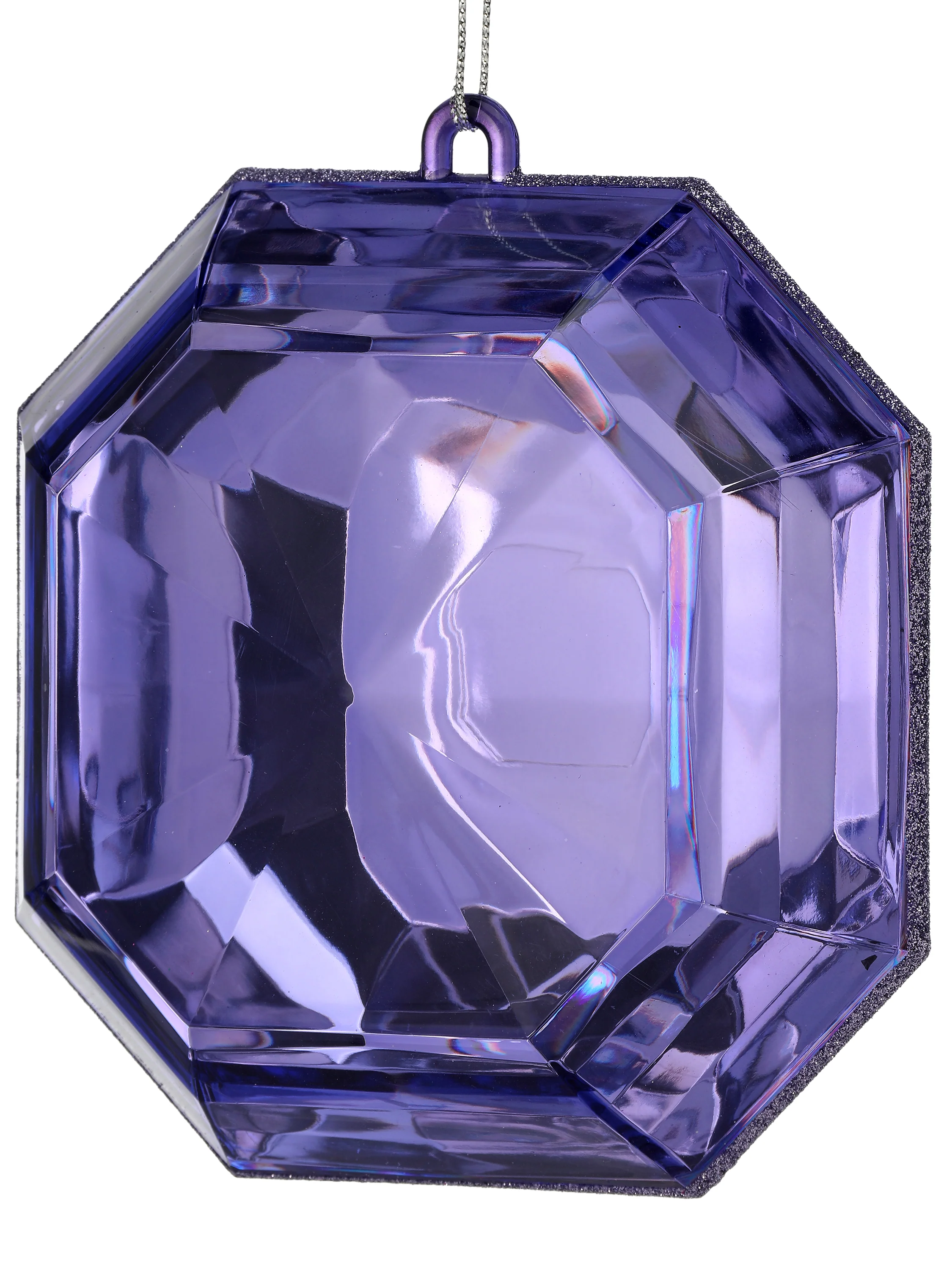 6" Acrylic Square Precious Gem Ornament - Image 15