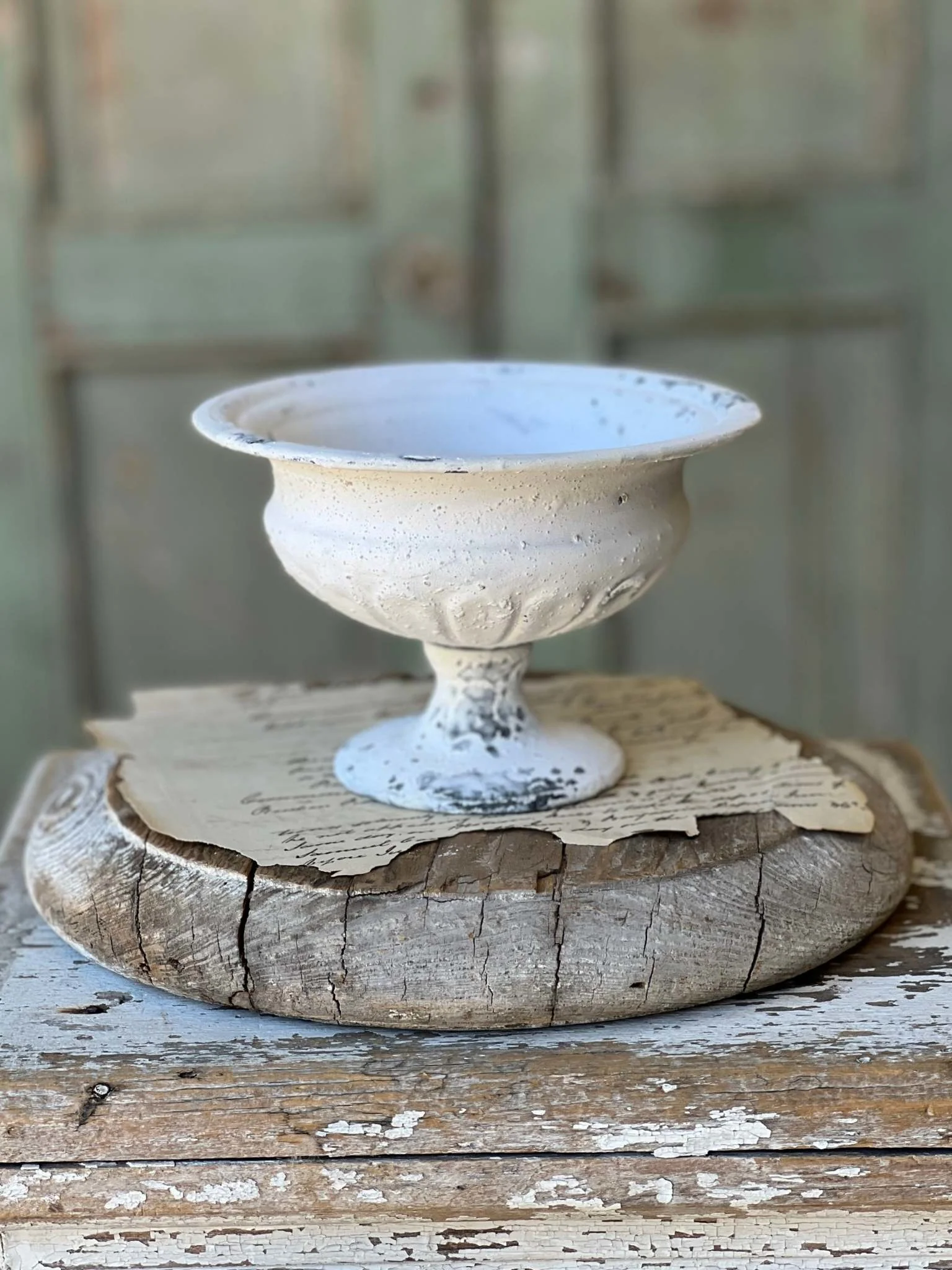 6" Cream Urn - Image 2