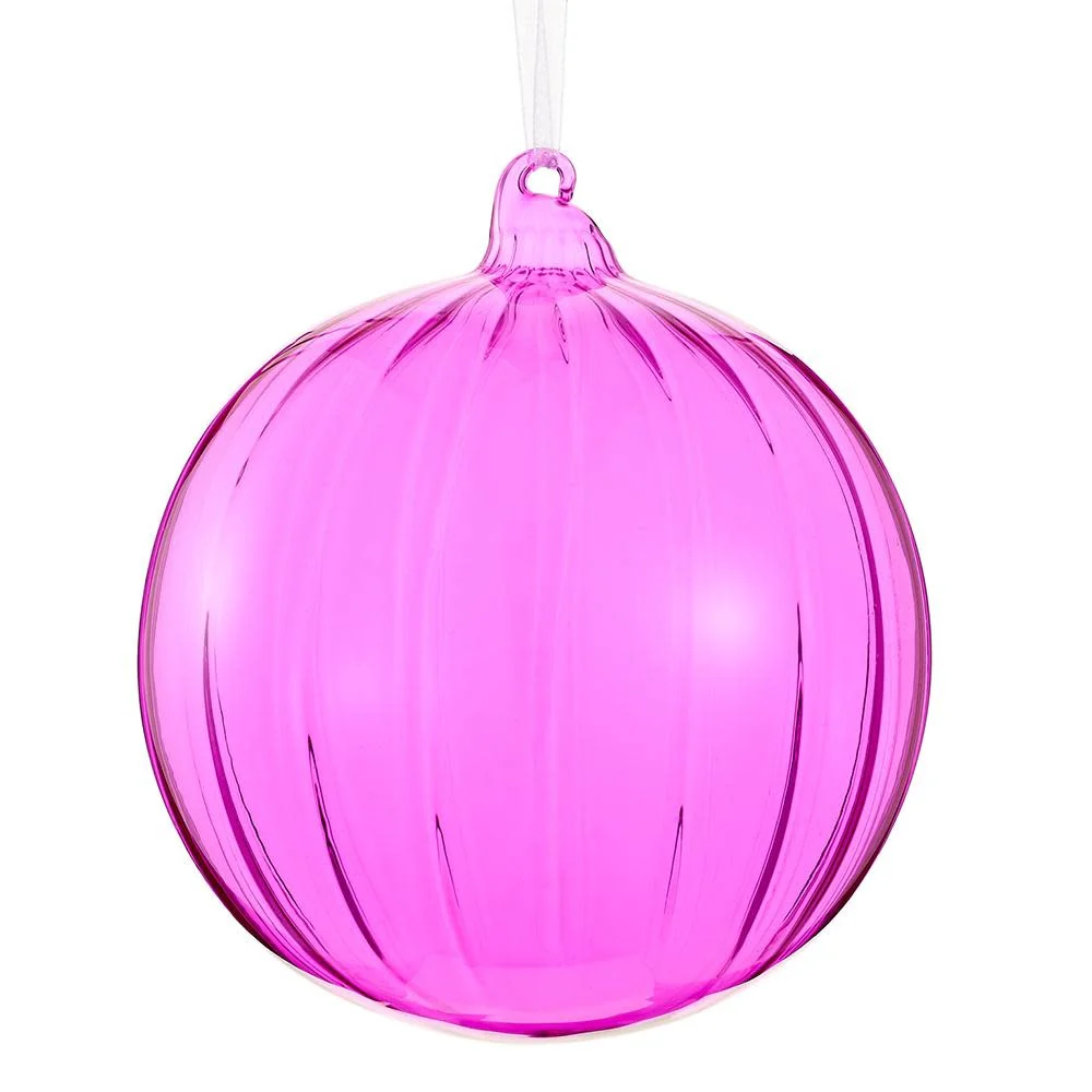 6" Glass Ball Ornament