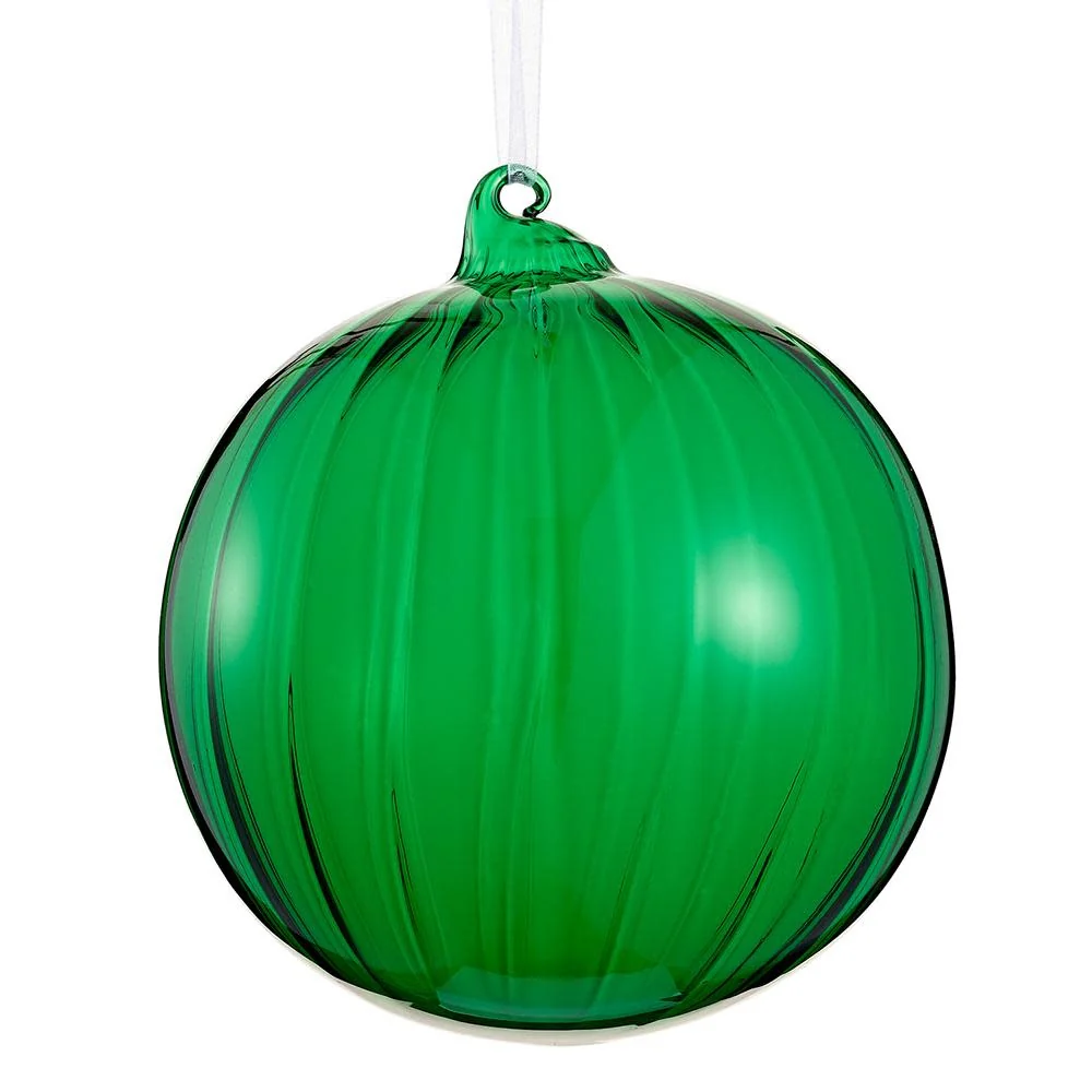 6" Glass Ball Ornament - Image 3
