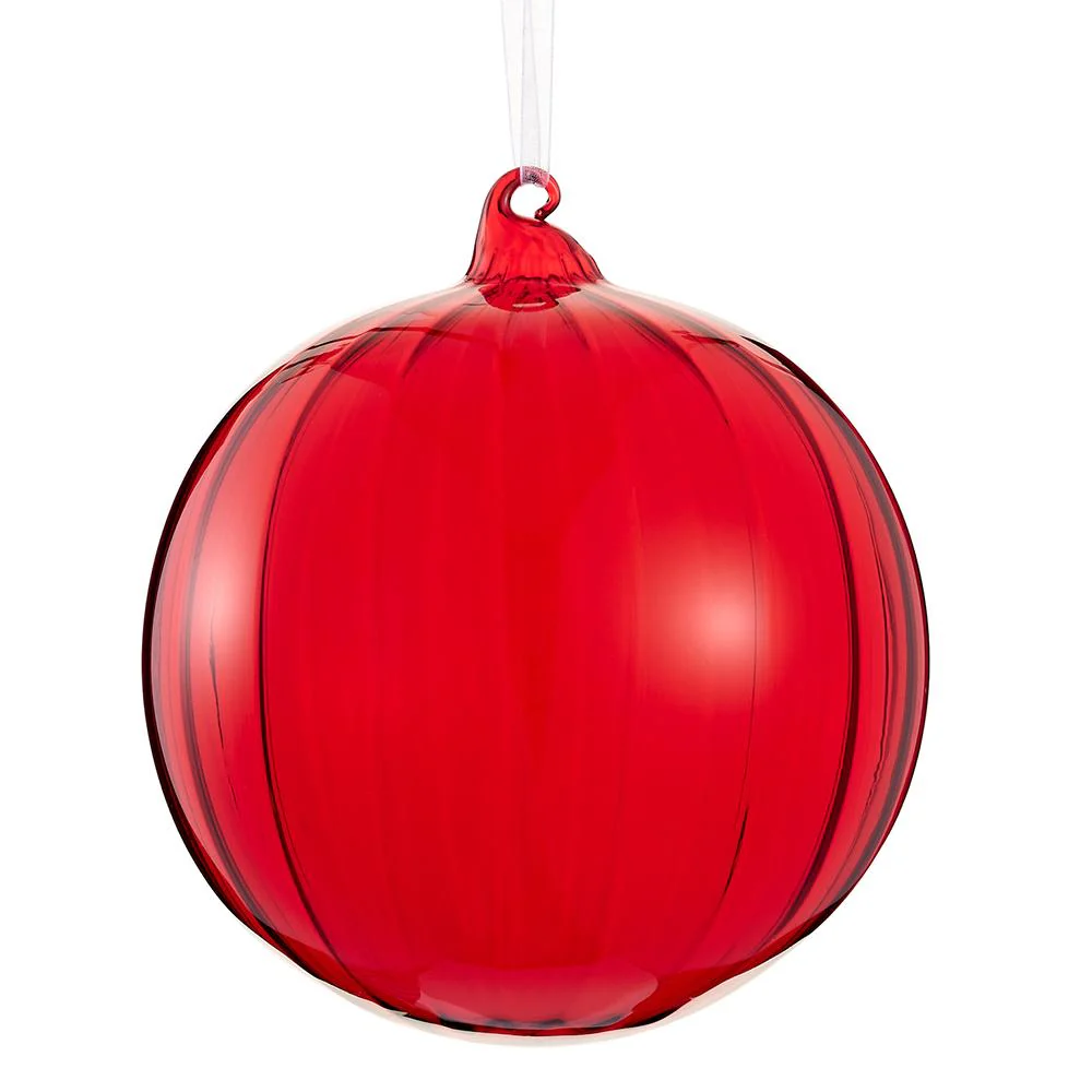 6" Glass Ball Ornament - Image 7