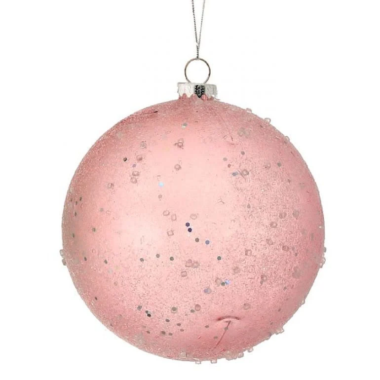 6" Ice Vacuum Plate Gumdrop Ball Ornament