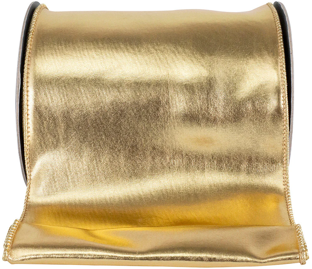 6 Inch Mirror Fantasy Metallic Deluxe Two Sided Wired Edge Ribbon