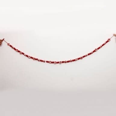 60" Felt Candy Cane Garland